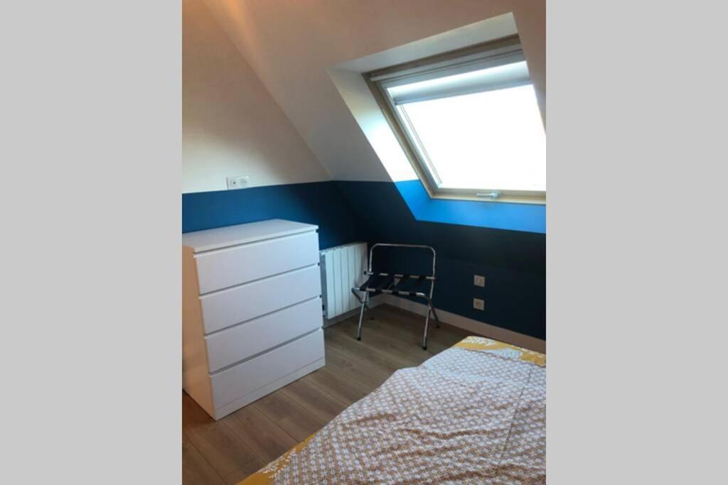 Apartamento CosyBNB bleu, logement indépendant, wifi, parking, petit déjeuner Ittenheim Exterior foto